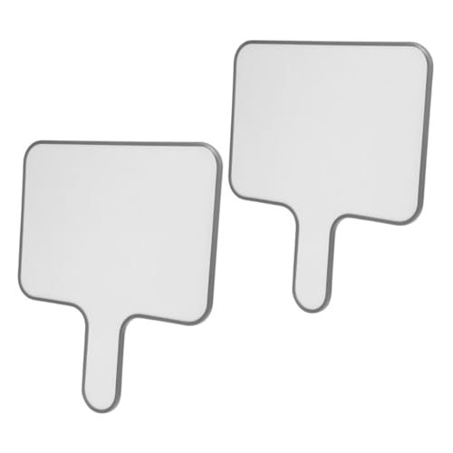 UKCOCO 2 Stück Teiliges Doppelseitiges Whiteboard für Interaktive Spiele Abwischbares Antwort Paddle Tragbare Schreibtafel für Klassenzimmer und Freizeit für Notizen und Punktzählung UKCOCO 2 Stück Teiliges Doppelseitiges Whiteboard für Interaktive Spiele Abwischbares Antwort Paddle Tragbare Schreibtafel für Klassenzimmer und Freizeit für Notizen und Punktzählung von UKCOCO