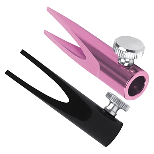 UKCOCO 2 Stück Teiliges Kosmetik Anspitzer Doppelseitiger Metallspitzer für Augenbrauenstift und Lipliner Manuell Scharfes Präzisionsmesser Handlich für Make Up und Reise in Schwarz UKCOCO 2 Stück Teiliges Kosmetik Anspitzer Doppelseitiger Metallspitzer für Augenbrauenstift und Lipliner Manuell Scharfes Präzisionsmesser Handlich für Make Up und Reise in Schwarz von UKCOCO
