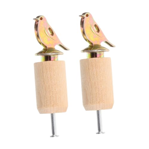 UKCOCO 2 Stück Vogelpfeife Partypfeifen Kinderpfeife Pfeifen für Vogelrufe Holz Beige UKCOCO 2 Stück Vogelpfeife Partypfeifen Kinderpfeife Pfeifen für Vogelrufe Holz Beige von UKCOCO