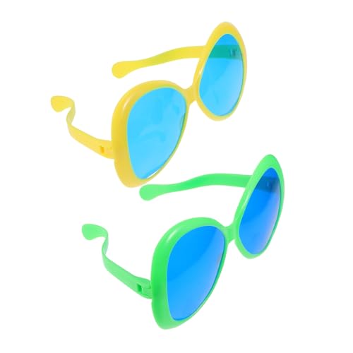 UKCOCO 2 Stücke lustige Party- große party brille lustige Party Requisiten lustige brille für Hochzeitsgäste Funnuy Plastik von UKCOCO