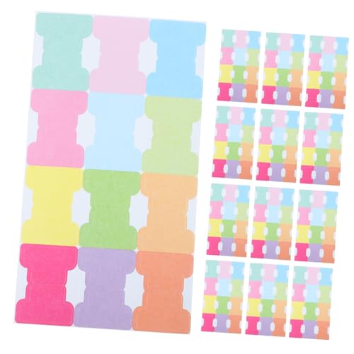 UKCOCO 20 Blatt Bunte Beschriftbare Haftstreifen Tabs Wiederablösbare Page Marker für Notizen Aktenordner und Bücher Selbstklebend Reißfest zum Markieren und Kategorisieren im Büro und UKCOCO 20 Blatt Bunte Beschriftbare Haftstreifen Tabs Wiederablösbare Page Marker für Notizen Aktenordner und Bücher Selbstklebend Reißfest zum Markieren und Kategorisieren im Büro und von UKCOCO