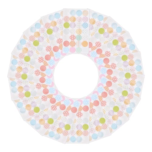 UKCOCO 20 Blatt Lochverstärker Aufkleber Selbstklebend Papierloch Reparatur Sticker für Ringbuch Lochverstärkungsringe Transparentes Design Praktisch für DIY Loseblattsammlungen und von UKCOCO