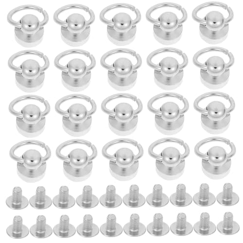 UKCOCO 20 Sätze Diy Lederhandwerk Nieten Metallrivet für Taschen Handyhüllen Dekoration Praktische Schraubnieten für Kreative Projekte und Reparaturen UKCOCO 20 Sätze Diy Lederhandwerk Nieten Metallrivet für Taschen Handyhüllen Dekoration Praktische Schraubnieten für Kreative Projekte und Reparaturen von UKCOCO