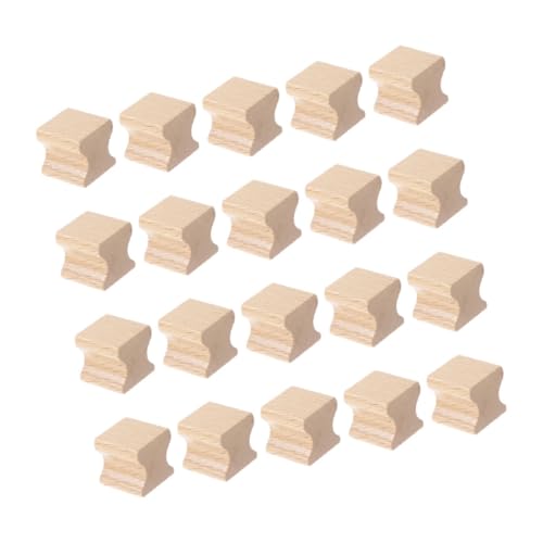 UKCOCO 20 Stück Blanko Holzstempel Rillen Griff Buche Holzstempelrohlinge zum Schnitzen DIY Basteln Scrapbooking Kreativset für Erwachsene UKCOCO 20 Stück Blanko Holzstempel Rillen Griff Buche Holzstempelrohlinge zum Schnitzen DIY Basteln Scrapbooking Kreativset für Erwachsene von UKCOCO