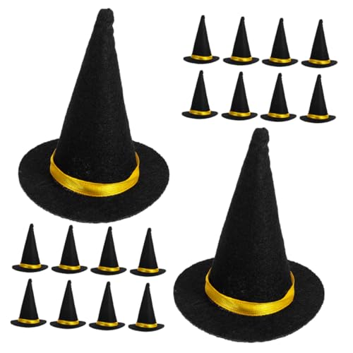 UKCOCO 20 Stück Mini-partyhüte: Mini-flaschenaufsätze – Halloween-dekorationshüte Für Weinflaschen – Miniatur-ornamente Aus Filz Für Halloween UKCOCO 20 Stück Mini-partyhüte: Mini-flaschenaufsätze – Halloween-dekorationshüte Für Weinflaschen – Miniatur-ornamente Aus Filz Für Halloween von UKCOCO