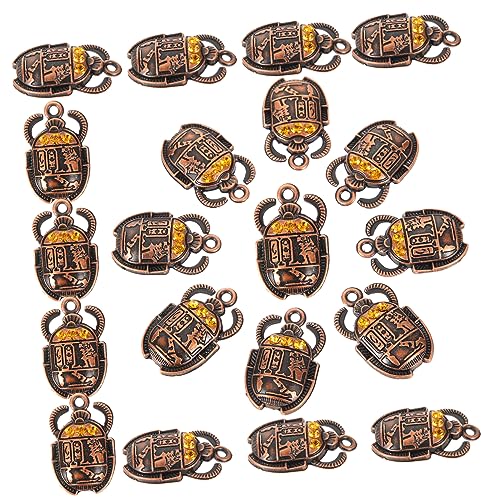 UKCOCO 20 Stück Teiliges Ägyptisches Schmuckset mit Harz Anhängern Langlebige für DIY Halsketten Armbänder Schlüsselanhänger Anhänger für Schmuckherstellung und Geschenke UKCOCO 20 Stück Teiliges Ägyptisches Schmuckset mit Harz Anhängern Langlebige für DIY Halsketten Armbänder Schlüsselanhänger Anhänger für Schmuckherstellung und Geschenke von UKCOCO