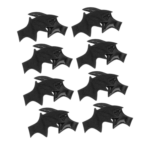 UKCOCO 20 Stück Teiliges Fledermausflügel Haarschmuck Zubehör Gestickte Applikationen für Kostüme Kleidung und Rucksäcke für Halloween und Diy Projekte UKCOCO 20 Stück Teiliges Fledermausflügel Haarschmuck Zubehör Gestickte Applikationen für Kostüme Kleidung und Rucksäcke für Halloween und Diy Projekte von UKCOCO