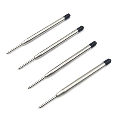 UKCOCO 20 Stück Teiliges Metallspitze Gelstift Nachfüllminen Schwarz Langlebige Tintenroller Mine mit Flüssig Gel für Flüssiges Schreiben Kompatibel mit Standard Kugelschreibern für Büro UKCOCO 20 Stück Teiliges Metallspitze Gelstift Nachfüllminen Schwarz Langlebige Tintenroller Mine mit Flüssig Gel für Flüssiges Schreiben Kompatibel mit Standard Kugelschreibern für Büro von UKCOCO