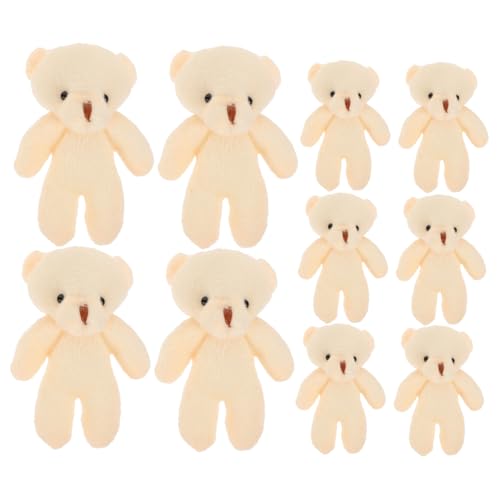 UKCOCO 20 Stück Teiliges Mini Bär Anhänger aus Adorable DIY Tierfiguren für Schlüsselanhänger Rucksack Handtasche Süßes Tragbares für Kreative Dekorationen UKCOCO 20 Stück Teiliges Mini Bär Anhänger aus Adorable DIY Tierfiguren für Schlüsselanhänger Rucksack Handtasche Süßes Tragbares für Kreative Dekorationen von UKCOCO
