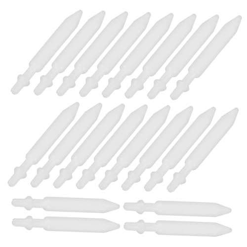 UKCOCO 20 Stück Teiliges Permanent Marker Ersatzspitzen Nylon Ölbasierte Acrylfarbe Nachfüllspitzen für Marker Stifte Langlebig Robust Für Büro Kunst Malen von UKCOCO