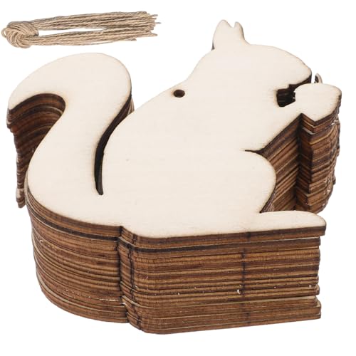 UKCOCO 20 Stück Teiliges Unvollendete Eichhörnchen Holzformen aus Naturbelassene Bastel Holzscheiben zum Bemalen und Dekorieren DIY Holzornamente für Herbstdeko Hochzeit und Geburtstag UKCOCO 20 Stück Teiliges Unvollendete Eichhörnchen Holzformen aus Naturbelassene Bastel Holzscheiben zum Bemalen und Dekorieren DIY Holzornamente für Herbstdeko Hochzeit und Geburtstag von UKCOCO