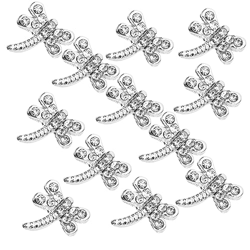 UKCOCO 20 Stück Wunderschöne Drachenfliegen Nagelcharms aus Strass Dekorative Nagelkunst für DIY Maniküre für Nagelstudios und Zuhause UKCOCO 20 Stück Wunderschöne Drachenfliegen Nagelcharms aus Strass Dekorative Nagelkunst für DIY Maniküre für Nagelstudios und Zuhause von UKCOCO