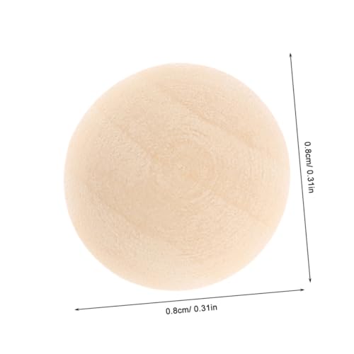 UKCOCO 200 Stück Halbrunde Holzperlen Natürliche DIY Holzhalbkugeln zum Basteln Schmuckherstellung Dekoration Zubehör UKCOCO 200 Stück Halbrunde Holzperlen Natürliche DIY Holzhalbkugeln zum Basteln Schmuckherstellung Dekoration Zubehör von UKCOCO