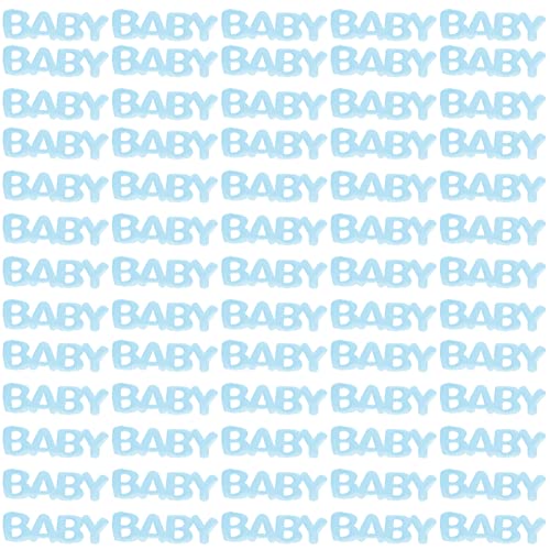 UKCOCO 200 Stück Tischkonfetti für die Babyparty hochzeitsdeko wedding decoration party accessoires Dekorationen Neugeborenes Geschlecht offenbaren Dekoration Babyparty Konfetti Harz Blue von UKCOCO