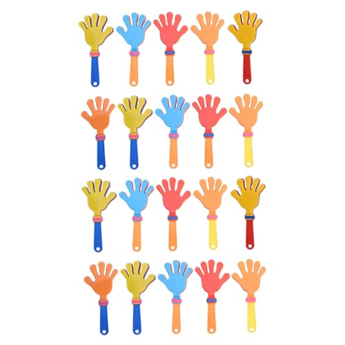 UKCOCO 20St Handflächenklatschen Hand- Clapper- Spielzeug große Handklöppel Kinderspielzeug Spielzeuge Party-Handklatschen lustiger Händeklatscher fünf Finger Generator Werkzeug Zubehör von UKCOCO