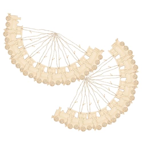 UKCOCO 20Stücke Holz Zuganhänger Leere Holzscheiben für Bastelarbeiten Holzschmuck Zugkopf Form für Dekorationen und DIY Projekte UKCOCO 20Stücke Holz Zuganhänger Leere Holzscheiben für Bastelarbeiten Holzschmuck Zugkopf Form für Dekorationen und DIY Projekte von UKCOCO
