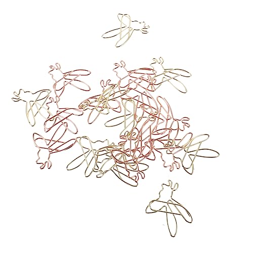 UKCOCO 20Stücke Kreative Bienen Papierclips Niedliche Metallklammern und Roségold für Büro Schule und Praktische Dokumenten Organizer für Notizen UKCOCO 20Stücke Kreative Bienen Papierclips Niedliche Metallklammern und Roségold für Büro Schule und Praktische Dokumenten Organizer für Notizen von UKCOCO