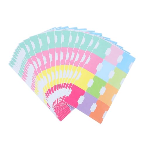 UKCOCO 24 Stück Beschreibbare Selbstklebende Index Tabs aus Reißfestem Papier Bunte Haftnotizen zur Seitennummerierung Farbige Register für Notizbücher Planer Dateien Effiziente UKCOCO 24 Stück Beschreibbare Selbstklebende Index Tabs aus Reißfestem Papier Bunte Haftnotizen zur Seitennummerierung Farbige Register für Notizbücher Planer Dateien Effiziente von UKCOCO