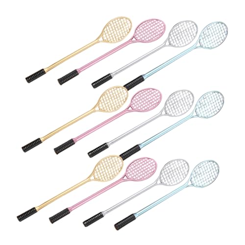 UKCOCO 24 Stück Teiliges Badminton Schläger Kugelschreiber Realistisch Gestaltete Sport Schreibstifte Bunte Gel Multifunktional für Schule Büro Kreative Schreibwaren UKCOCO 24 Stück Teiliges Badminton Schläger Kugelschreiber Realistisch Gestaltete Sport Schreibstifte Bunte Gel Multifunktional für Schule Büro Kreative Schreibwaren von UKCOCO