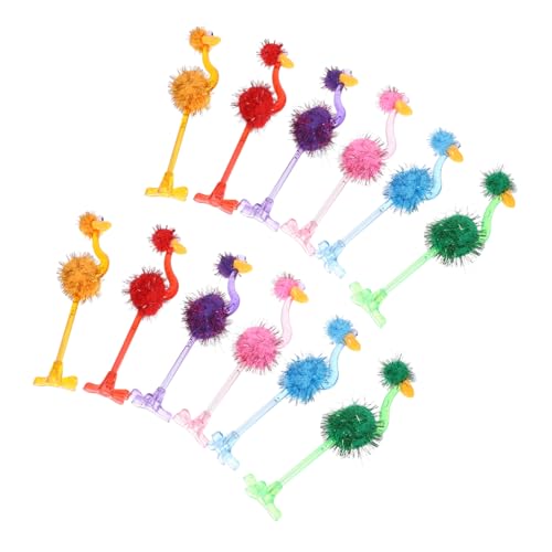 UKCOCO 24 Stück Teiliges Kugelschreiber Strauß Form Bunte Kugelschreiber mit Weichem Plüsch Leicht und Flexibel mit Kappe Schutz Mine als für Schul und Bürogebrauch UKCOCO 24 Stück Teiliges Kugelschreiber Strauß Form Bunte Kugelschreiber mit Weichem Plüsch Leicht und Flexibel mit Kappe Schutz Mine als für Schul und Bürogebrauch von UKCOCO
