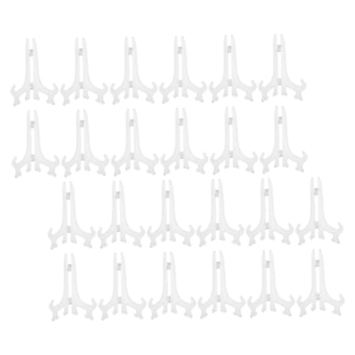 UKCOCO 24 Stück Transparente Staffelei Wohnkultur Desktop-staffeleiständer Plattenhalterständer Plattenanzeigeständer Dekorative Staffelei Fotohalter Tisch-bilderständer Transparent P.s UKCOCO 24 Stück Transparente Staffelei Wohnkultur Desktop-staffeleiständer Plattenhalterständer Plattenanzeigeständer Dekorative Staffelei Fotohalter Tisch-bilderständer Transparent P.s von UKCOCO