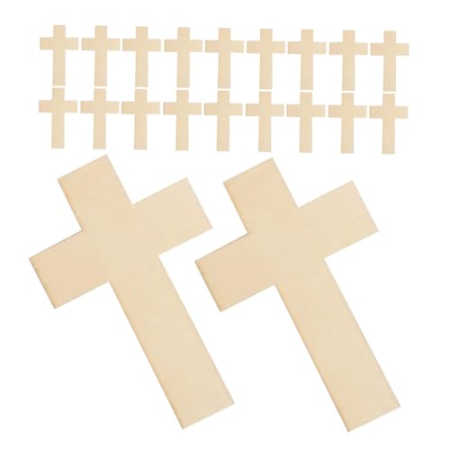 UKCOCO 25Stücke Unvollendete Holz Ornamente für DIY Bastelarbeiten Leere Holz Lesezeichen für und Dekorationen für Wandgestaltung und Persönliche von UKCOCO