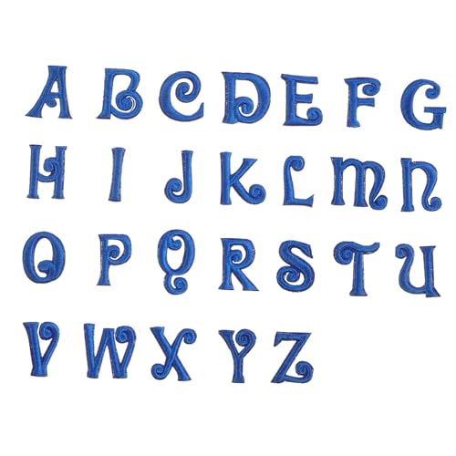 UKCOCO 26Stücke Aufbügelbare Patches Alphabet Applikationen für DIY Kleidung Taschen und Hüte Langlebig und Hautfreundlich zum Reparieren und Dekorieren UKCOCO 26Stücke Aufbügelbare Patches Alphabet Applikationen für DIY Kleidung Taschen und Hüte Langlebig und Hautfreundlich zum Reparieren und Dekorieren von UKCOCO