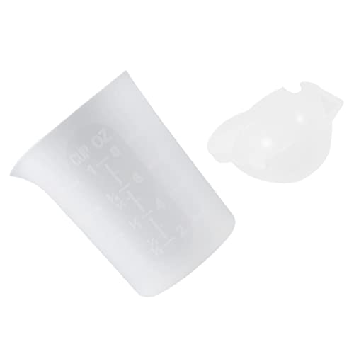 UKCOCO 2Stücke Silikon Messbecher DIY Epoxidharz Mischbecher für Präzise Messungen Küchenmessbecher für Backen und Basteln für Kunsthandwerk und Gießformen UKCOCO 2Stücke Silikon Messbecher DIY Epoxidharz Mischbecher für Präzise Messungen Küchenmessbecher für Backen und Basteln für Kunsthandwerk und Gießformen von UKCOCO