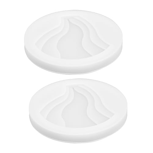 UKCOCO 2Stücke Silikonform für Untersetzer Flexibles DIY Epoxidharz Gießwerkzeug für Bastelprojekte und Personalisierte Langlebig und Leicht zu Reinigen UKCOCO 2Stücke Silikonform für Untersetzer Flexibles DIY Epoxidharz Gießwerkzeug für Bastelprojekte und Personalisierte Langlebig und Leicht zu Reinigen von UKCOCO