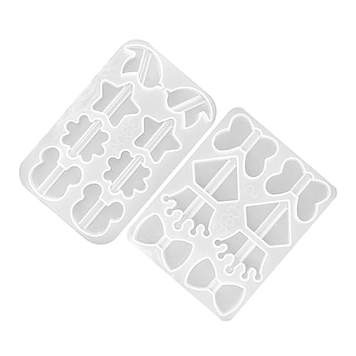 UKCOCO 2Stücke Strohverschlussform für DIY Getränke Dekoration Flexible und Wiederverwendbare Gießform für Epoxidharz Kompatibel Wachs von UKCOCO