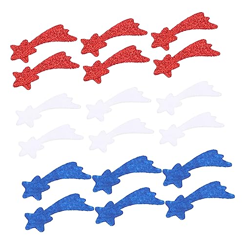 UKCOCO 2Taschen Patriotisches Konfetti Für Unabhängigkeitstag Feiern Dekorative Tischkonfetti Für Festliche Anlässe Und DIY Dekorationen von UKCOCO
