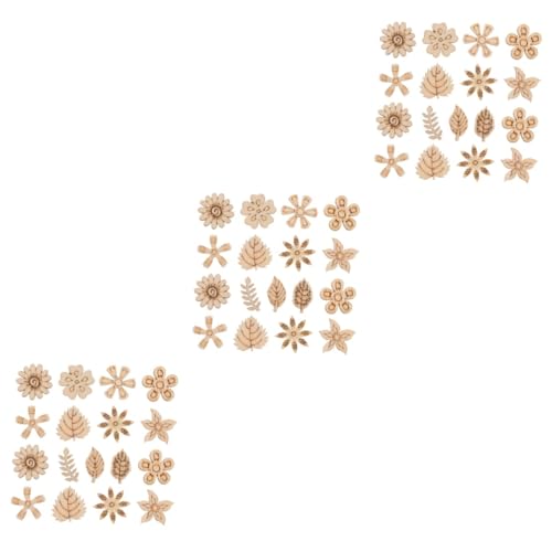 UKCOCO 3 Sätze Geburtstagsgeschenk Holzplatten Holzmalerei Holzdekoration Holzverzierungen Blumen Scheibe Pflanzen Blätter Für Graffiti-chip Holzausschnitte Hölzern Beige 100 Stück * 3 UKCOCO 3 Sätze Geburtstagsgeschenk Holzplatten Holzmalerei Holzdekoration Holzverzierungen Blumen Scheibe Pflanzen Blätter Für Graffiti-chip Holzausschnitte Hölzern Beige 100 Stück * 3 von UKCOCO