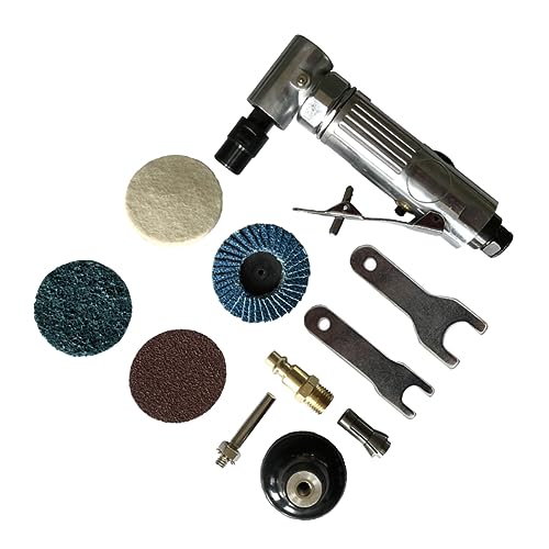 UKCOCO 3 Sätze Pneumatische Poliermaschine Schleifmaschine zur Rostentfernung Vielseitige für Möbel Spannzange Leise und Leistungsstark UKCOCO 3 Sätze Pneumatische Poliermaschine Schleifmaschine zur Rostentfernung Vielseitige für Möbel Spannzange Leise und Leistungsstark von UKCOCO