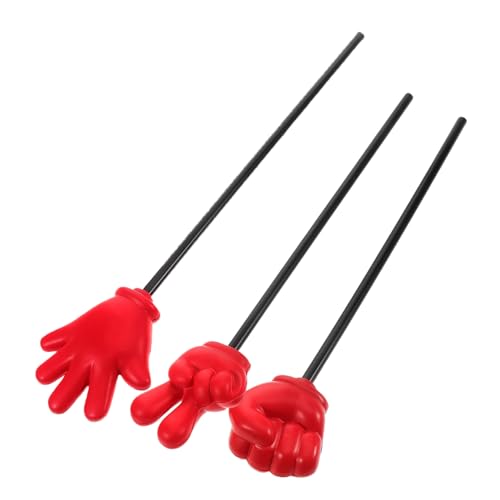 UKCOCO 3 Stück Handfinger Zeigestock Teiliges aus Langlebigem Wiederverwendbar Leicht und Kompakt für Spiele Unterricht und Partyspaß bei Festen und Versammlungen UKCOCO 3 Stück Handfinger Zeigestock Teiliges aus Langlebigem Wiederverwendbar Leicht und Kompakt für Spiele Unterricht und Partyspaß bei Festen und Versammlungen von UKCOCO