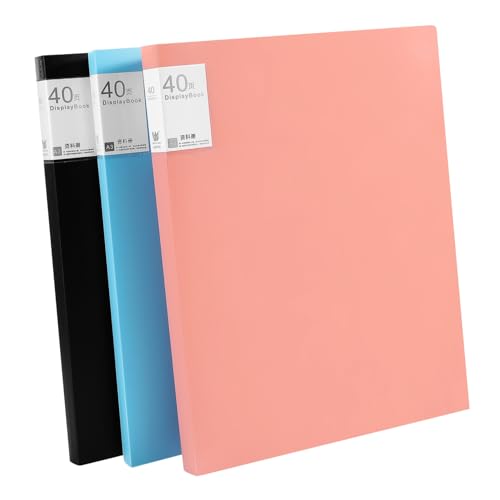 UKCOCO 3 Stück Informationsbroschüre Portfolio-Ordner A3 Büro Mappenmappe Notizbuch Kunst Aufbewahrung Ärmel Binder Kunststoffhüllen Bindeseitenschutz Binderordner Plastik UKCOCO 3 Stück Informationsbroschüre Portfolio-Ordner A3 Büro Mappenmappe Notizbuch Kunst Aufbewahrung Ärmel Binder Kunststoffhüllen Bindeseitenschutz Binderordner Plastik von UKCOCO