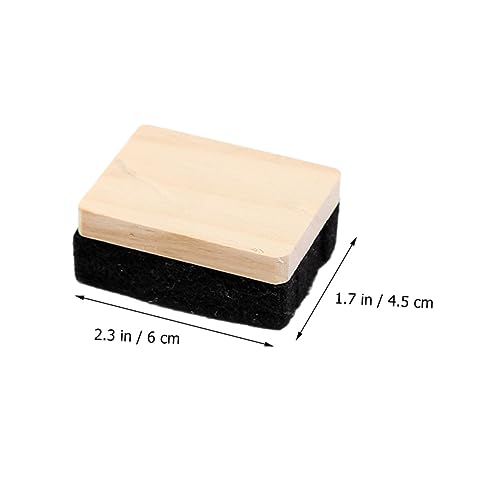 UKCOCO 3 Stück Kleiner Tafelradierer aus Holz und Filz Leicht und Langlebig für Lehrer Schüler und Büro Effektive Kreidetafelreinigung für Schule und Unterricht UKCOCO 3 Stück Kleiner Tafelradierer aus Holz und Filz Leicht und Langlebig für Lehrer Schüler und Büro Effektive Kreidetafelreinigung für Schule und Unterricht von UKCOCO