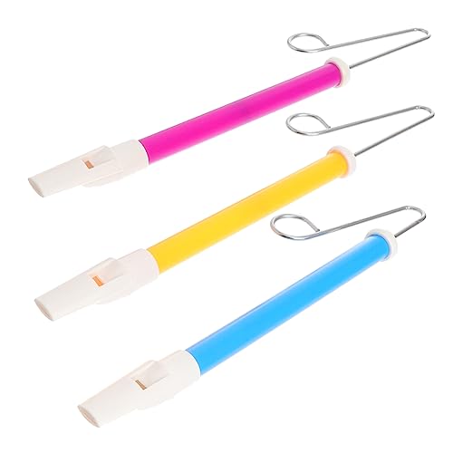 UKCOCO 3 Stück Teiliges Slide Whistle für Musikinstrument für Musiklernen Partygeschenke Gelb und Blau Geeignet für Kreative Aufführungen und Interesse von UKCOCO