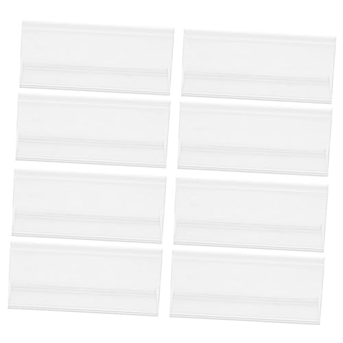 UKCOCO 30 Stück Etikettenhalter für Supermarkt Transparente Preisschild Halter für Regal Clip Halter für Etiketten für Büro und Einzelhandel UKCOCO 30 Stück Etikettenhalter für Supermarkt Transparente Preisschild Halter für Regal Clip Halter für Etiketten für Büro und Einzelhandel von UKCOCO