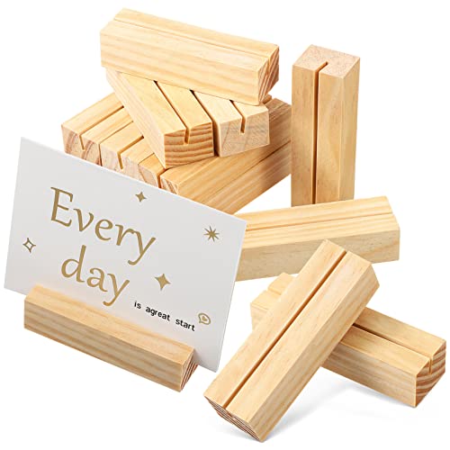 UKCOCO 30 Stück Holz Kartenhalter für Tischdekoration Menükarten und Tischnummern für Hochzeiten Restaurants und Zuhause UKCOCO 30 Stück Holz Kartenhalter für Tischdekoration Menükarten und Tischnummern für Hochzeiten Restaurants und Zuhause von UKCOCO