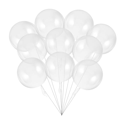UKCOCO 35 Stück Bobo-Ball luftballons klare Blasenballons Plastikblasen Partydekorationen klarer Ballon Transparent von UKCOCO