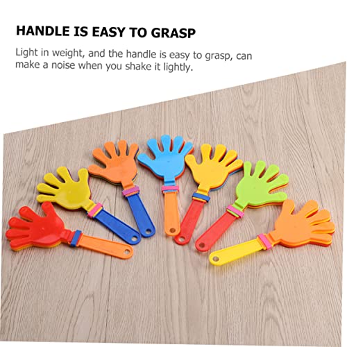UKCOCO 36 Stück Teiliges Handklapper Leichte Kunststoff Handklatscher mit Flexiblem Klappmechanismus Geräuschvoll für Partys Sportveranstaltungen und Kinderfeiern Sichere Zufällige Farbe UKCOCO 36 Stück Teiliges Handklapper Leichte Kunststoff Handklatscher mit Flexiblem Klappmechanismus Geräuschvoll für Partys Sportveranstaltungen und Kinderfeiern Sichere Zufällige Farbe von UKCOCO