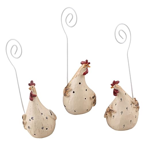 UKCOCO 3Stücke Hühnertischhalter Teiliges Kreative Platzkartenhalter für Hochzeiten Geburtstagsfeiern und Babypartys Stabiler Bildhalter für Schreibtischdekoration und Geschenkideen UKCOCO 3Stücke Hühnertischhalter Teiliges Kreative Platzkartenhalter für Hochzeiten Geburtstagsfeiern und Babypartys Stabiler Bildhalter für Schreibtischdekoration und Geschenkideen von UKCOCO