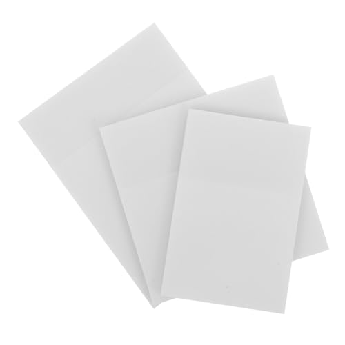 UKCOCO 3Stücke Selbstklebende Notizblöcke Wiederverwendbar Minimalistisches Design für Studenten Bürobedarf UKCOCO 3Stücke Selbstklebende Notizblöcke Wiederverwendbar Minimalistisches Design für Studenten Bürobedarf von UKCOCO
