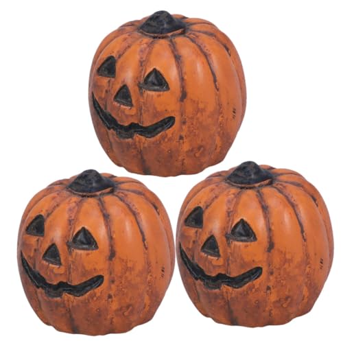 UKCOCO 3stücke Mini Kürbis Deko Kreative Halloween Dekoration Für Mikrolandschaften Und Hochwertigem Resin Gefertigt Für Herbstliche Arrangements Und Feiern UKCOCO 3stücke Mini Kürbis Deko Kreative Halloween Dekoration Für Mikrolandschaften Und Hochwertigem Resin Gefertigt Für Herbstliche Arrangements Und Feiern von UKCOCO