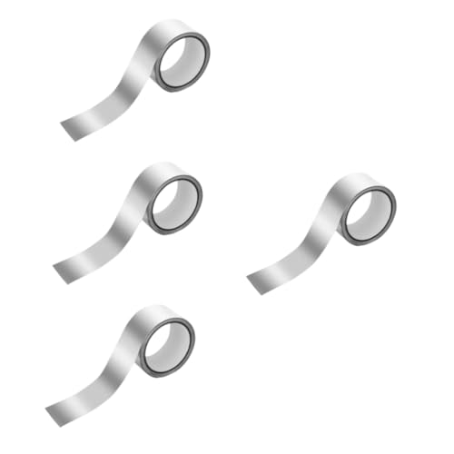 UKCOCO 4 Rollen Folienband Selbstklebendes Fenster Leitfähiges Dichtungsgewebe Reparaturband Elektrisch Isoliertes Wickelband Hochtemperatur Klebeband Material Für Verdrahtung von UKCOCO