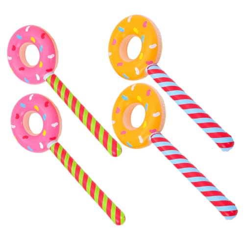 UKCOCO 4 STÜCKE Teiliges PVC Donut Luftballon Aufblasbare Kindergeburtstagsdeko Cartoon Süßigkeitenform Wiederverwendbar für Innen und Außenbereich Sicher und Leicht zu Verstauen UKCOCO 4 STÜCKE Teiliges PVC Donut Luftballon Aufblasbare Kindergeburtstagsdeko Cartoon Süßigkeitenform Wiederverwendbar für Innen und Außenbereich Sicher und Leicht zu Verstauen von UKCOCO