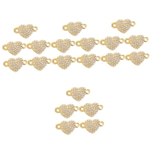 UKCOCO 4 Sätze Herz Magnetverschluss Kleine Metall Herzcharms Magnetische Armbandverschlüsse Für Diy Schmuckherstellung Glänzende Legierung Für Und Armbänder 5 Stücke * 4 UKCOCO 4 Sätze Herz Magnetverschluss Kleine Metall Herzcharms Magnetische Armbandverschlüsse Für Diy Schmuckherstellung Glänzende Legierung Für Und Armbänder 5 Stücke * 4 von UKCOCO
