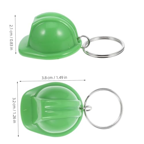 UKCOCO 4 Stück Bau Hut Bauzauber Miniatur-schutzhelm Miniatur-bauhut Motorradhelm Schlüsselanhänger Ingenieur-schlüsselanhänger Mini-bauhut Bau-partyhüte Green Plastik UKCOCO 4 Stück Bau Hut Bauzauber Miniatur-schutzhelm Miniatur-bauhut Motorradhelm Schlüsselanhänger Ingenieur-schlüsselanhänger Mini-bauhut Bau-partyhüte Green Plastik von UKCOCO