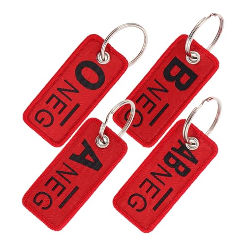 UKCOCO 4 Stück Blutgruppen-schlüsselanhänger Tasche Schlüsselanhänger Mit -anhänger Kette Geldbeutel Gotisch Schlüsselband Mit Blutbeutelanhänger Stoff UKCOCO 4 Stück Blutgruppen-schlüsselanhänger Tasche Schlüsselanhänger Mit -anhänger Kette Geldbeutel Gotisch Schlüsselband Mit Blutbeutelanhänger Stoff von UKCOCO