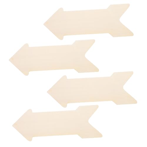 UKCOCO 4 Stück Holz Rohlinge Unbehandelte Holzstücke für Diy Bastelprojekte Natürliche Holzfarbe für Malerei und Kreative Handarbeiten UKCOCO 4 Stück Holz Rohlinge Unbehandelte Holzstücke für Diy Bastelprojekte Natürliche Holzfarbe für Malerei und Kreative Handarbeiten von UKCOCO